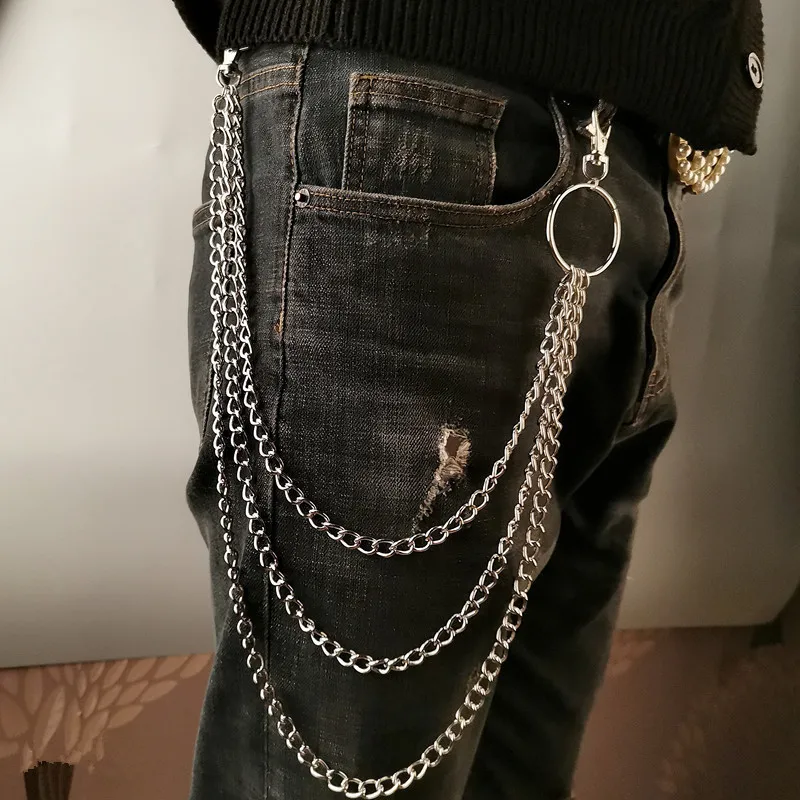 Body Jewelry Retainers - Catena in metallo per cintura, stile