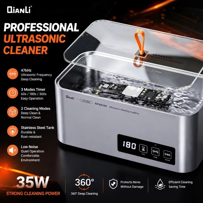 Body Jewelry Repair - QIANLI QX9000 Pulitore a Ultrasuoni 35W
