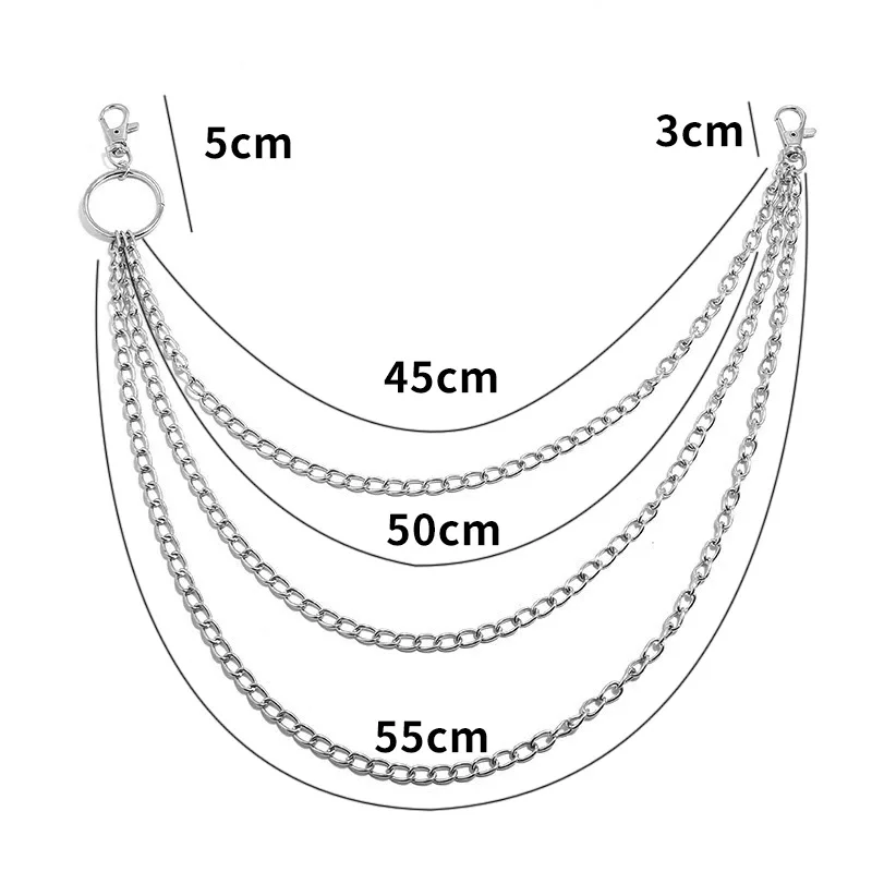 Catena in metallo per cintura, - Body Jewelry Retainers recensione e prezzo