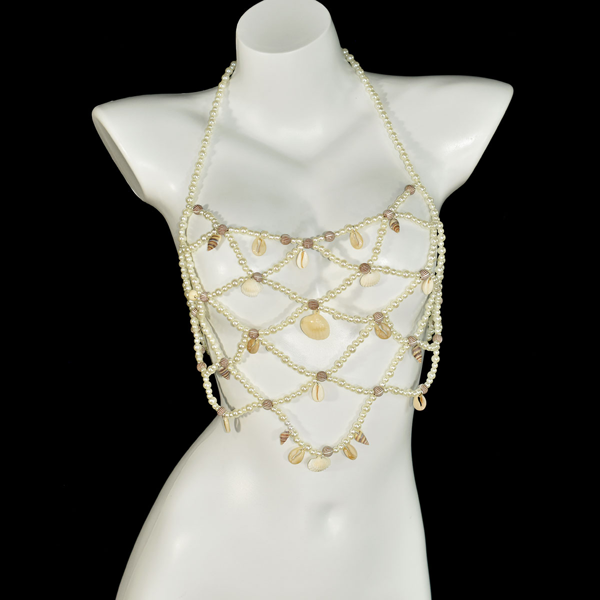 Moda imitazione perla reggisen - Body Jewelry Retainers recensione e prezzo