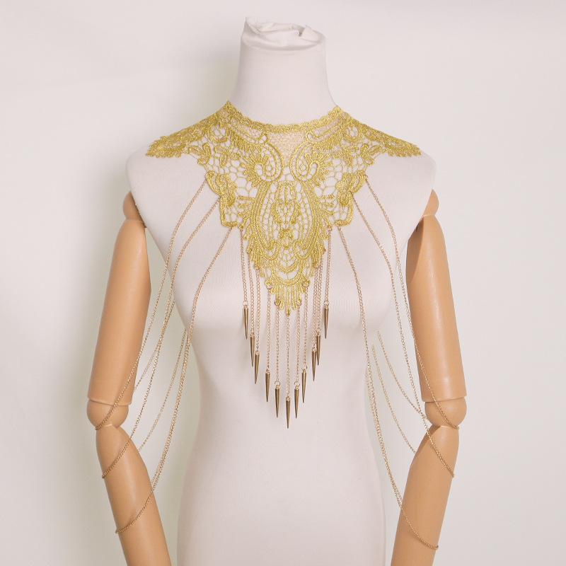 Collana a più strati con nappe - Body Jewelry Necklace recensione e prezzo