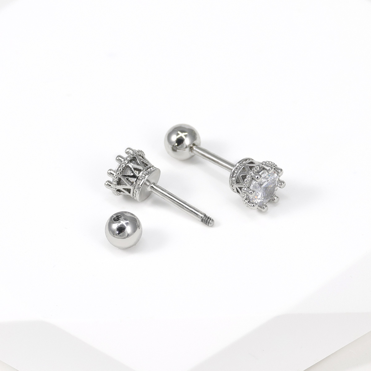 2 pezzi orecchini cartilagine  - Body Jewelry Surgical Steel recensione e prezzo