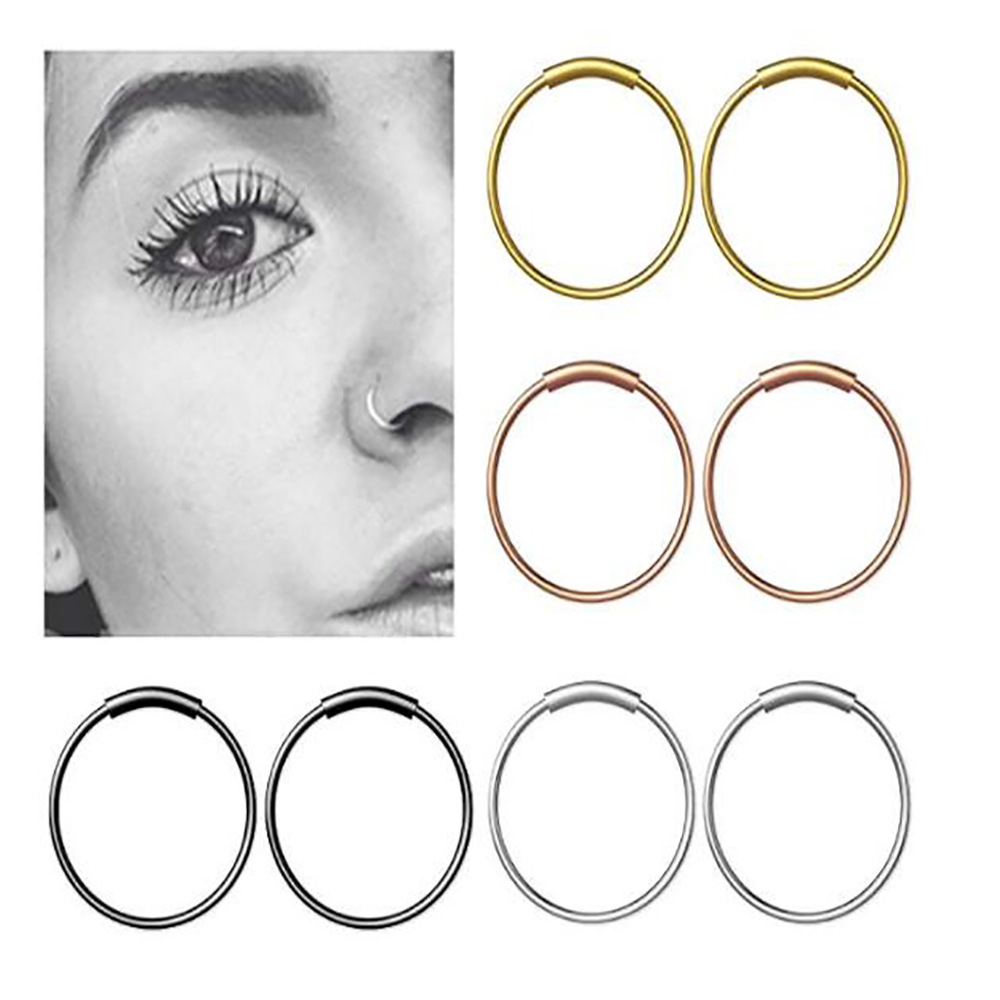 Set di 3 Anelli Continui Senza - Body Jewelry Surgical Steel recensione e prezzo